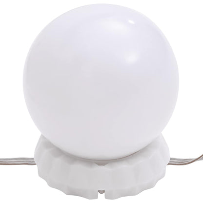 Wandspiegel Zonder Lijst Met Led-Lampen Rechthoekig Glas 1 100 x 60 cm