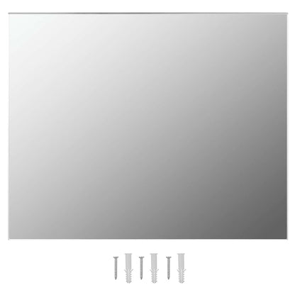 Wandspiegel Zonder Lijst Met Led-Lampen Rechthoekig Glas 1 100 x 60 cm