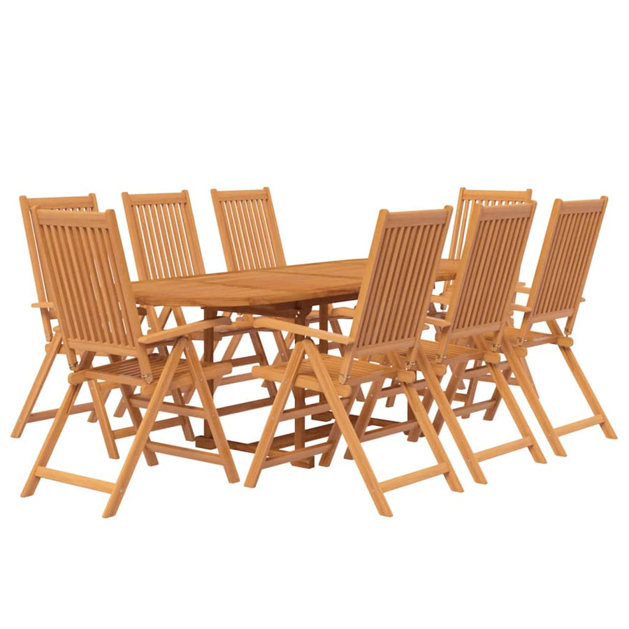 9-Delige Tuinset Massief Acaciahout 160-240 Cm 8