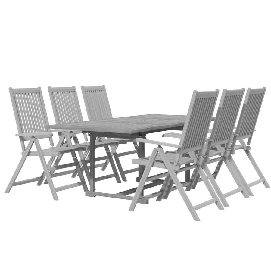 7-Delige Tuinset Massief Acaciahout 6