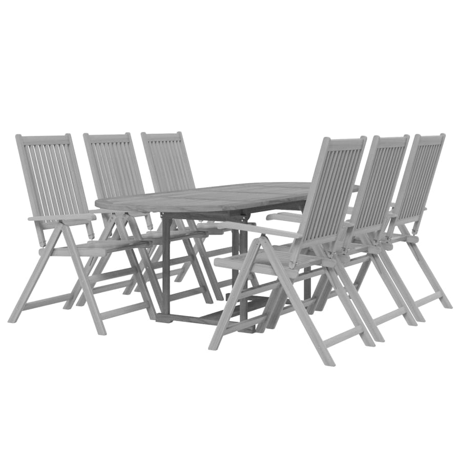 7-Delige Tuinset Massief Acaciahout 6