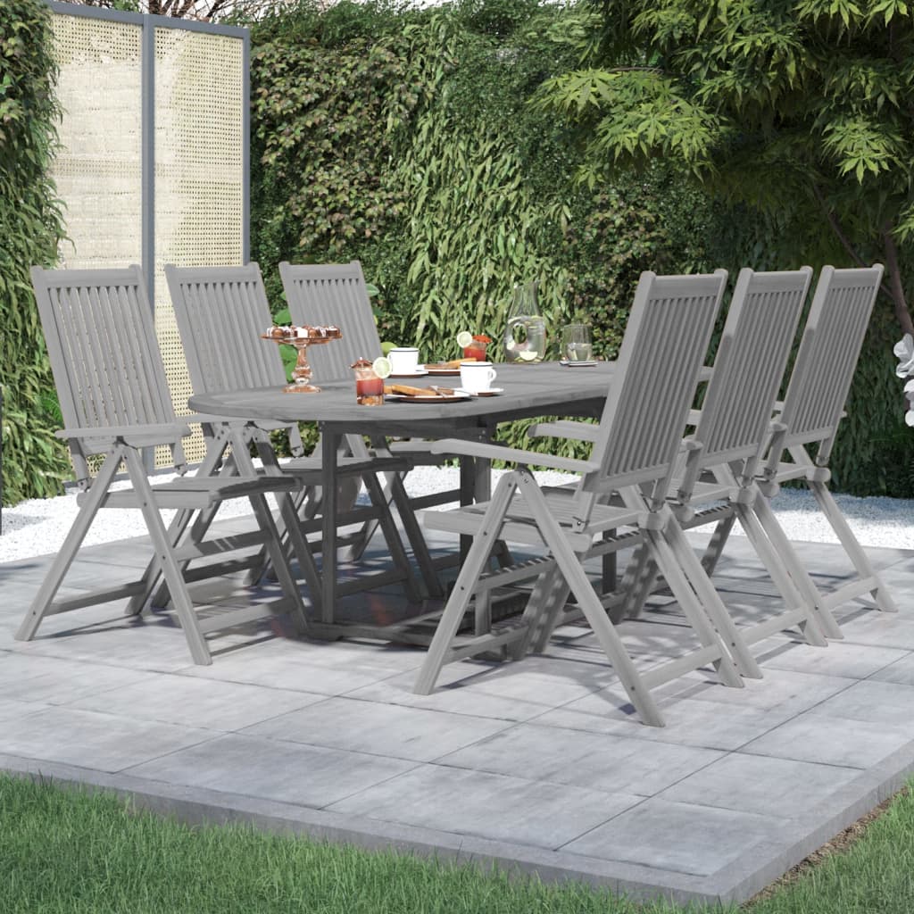 7-Delige Tuinset Massief Acaciahout 6