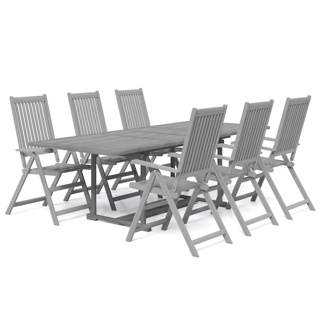 7-Delige Tuinset Massief Acaciahout 6