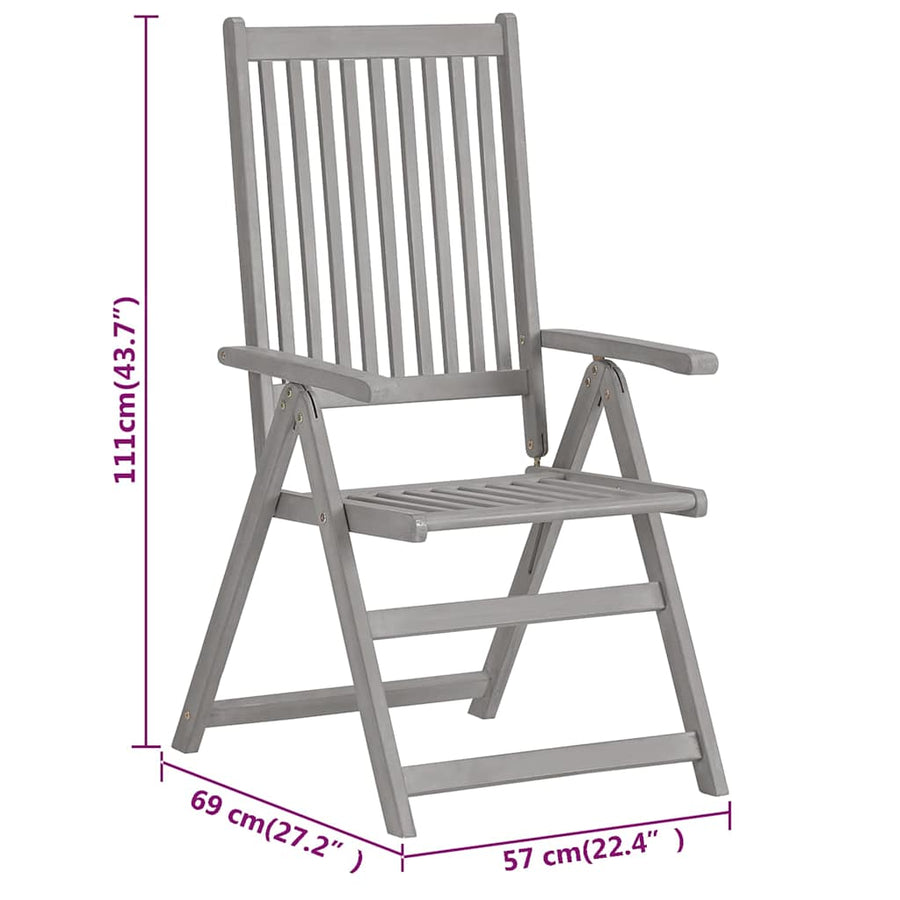 7-Delige Tuinset Massief Acaciahout 6