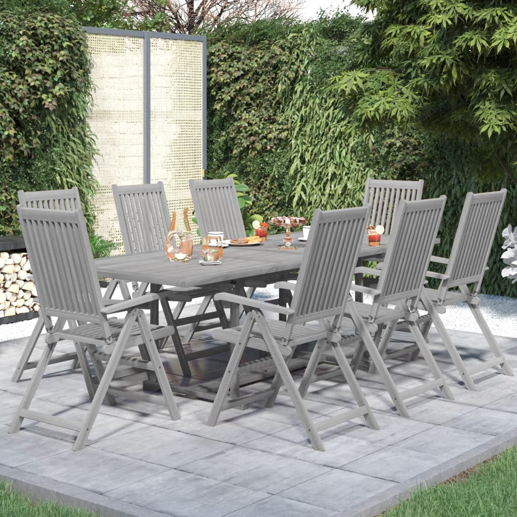 9-Delige Tuinset Massief Acaciahout 8