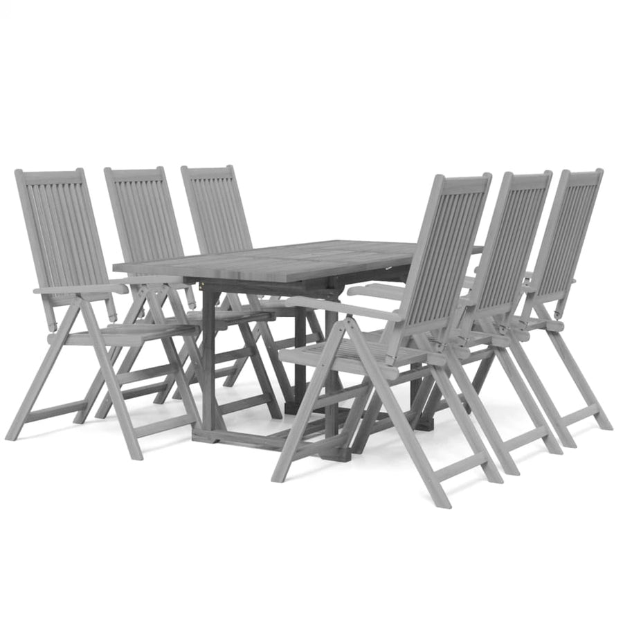7-Delige Tuinset Massief Acaciahout 6