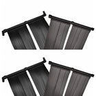 Zwembadverwarming solar 4 st 80x620 cm