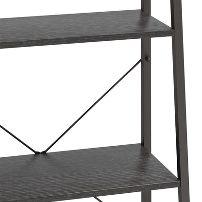 Opbergmeubel Met 3 Lagen 56 x 35 x 108 cm Zwart