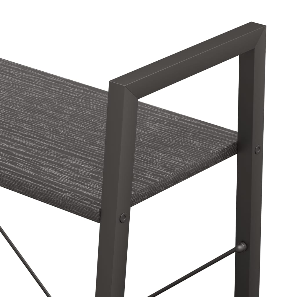 Opbergmeubel Met 3 Lagen 56 x 35 x 108 cm Zwart