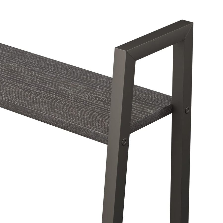 Opbergmeubel Met 4 Schappen 56X35X140 Cm Zwart