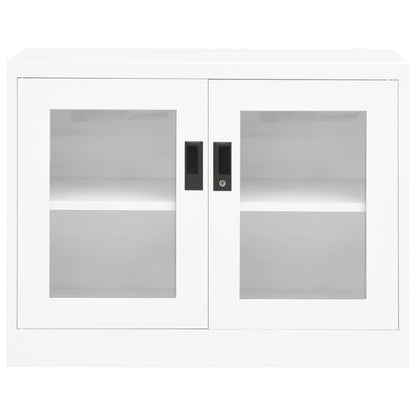 Kantoorkast Staal Wit 90 x 40 x 70 cm