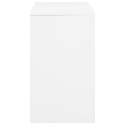 Kantoorkast Staal Wit 90 x 40 x 70 cm