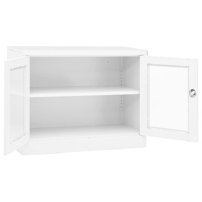 Kantoorkast Staal Wit 90 x 40 x 70 cm