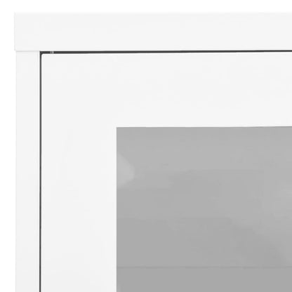 Kantoorkast Staal Wit 90 x 40 x 70 cm