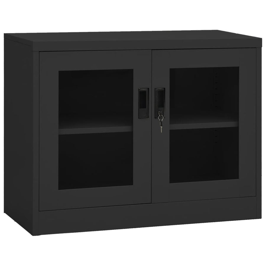 Kantoorkast Staal Kleurig Antraciet 90 x 40 x 70 cm