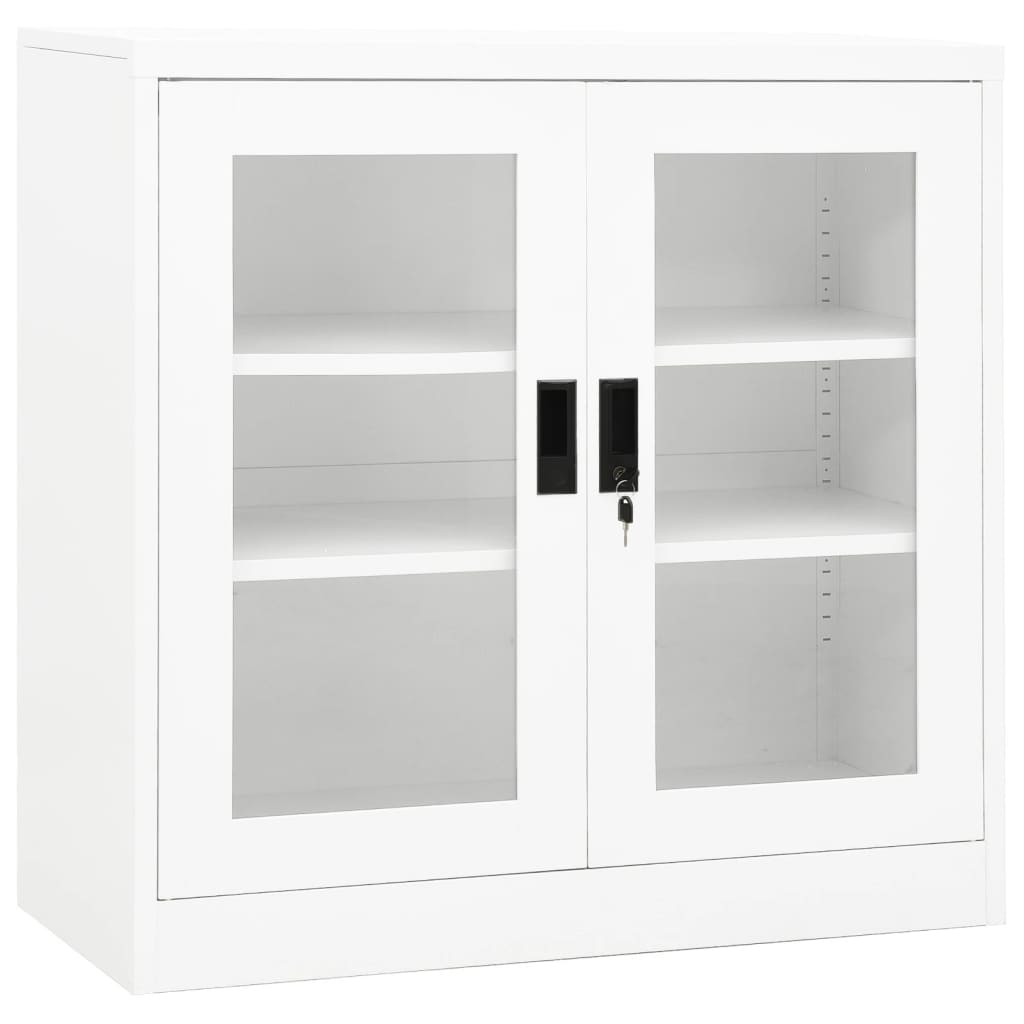 Kantoorkast Staal Wit 90 x 40 x 90 cm