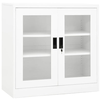 Kantoorkast Staal Wit 90 x 40 x 90 cm