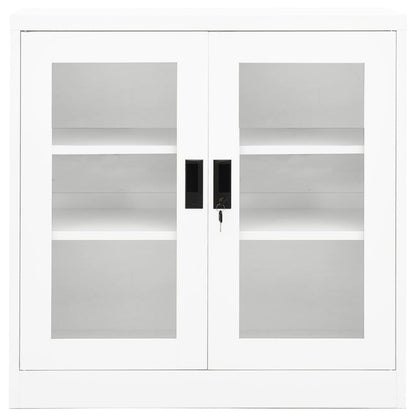 Kantoorkast Staal Wit 90 x 40 x 90 cm
