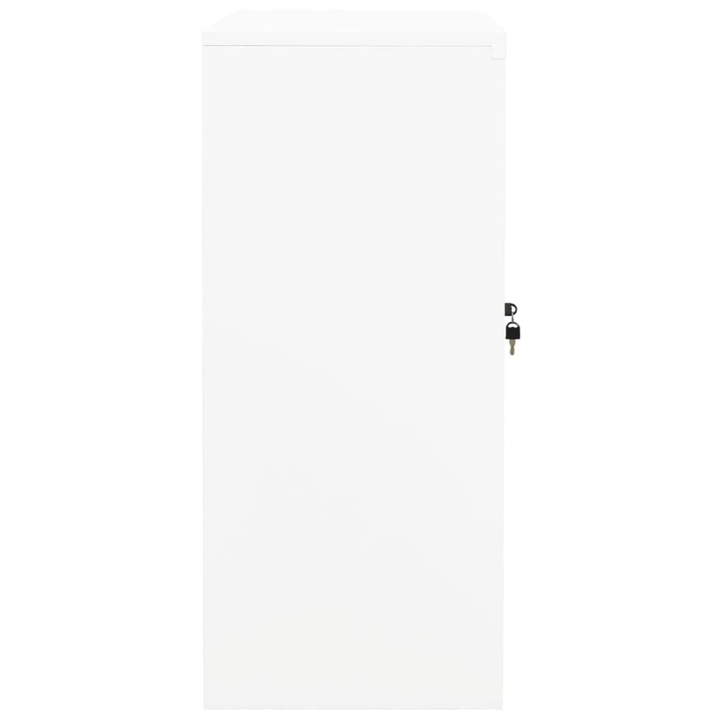 Kantoorkast Staal Wit 90 x 40 x 90 cm