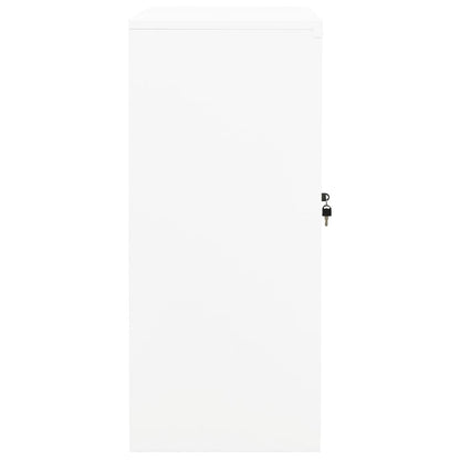 Kantoorkast Staal Wit 90 x 40 x 90 cm