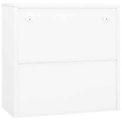 Kantoorkast Staal Wit 90 x 40 x 90 cm