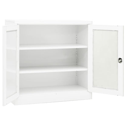 Kantoorkast Staal Wit 90 x 40 x 90 cm