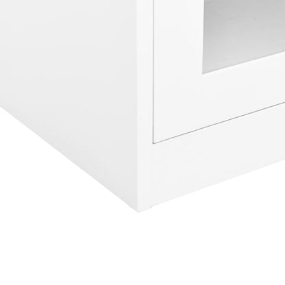 Kantoorkast Staal Wit 90 x 40 x 90 cm