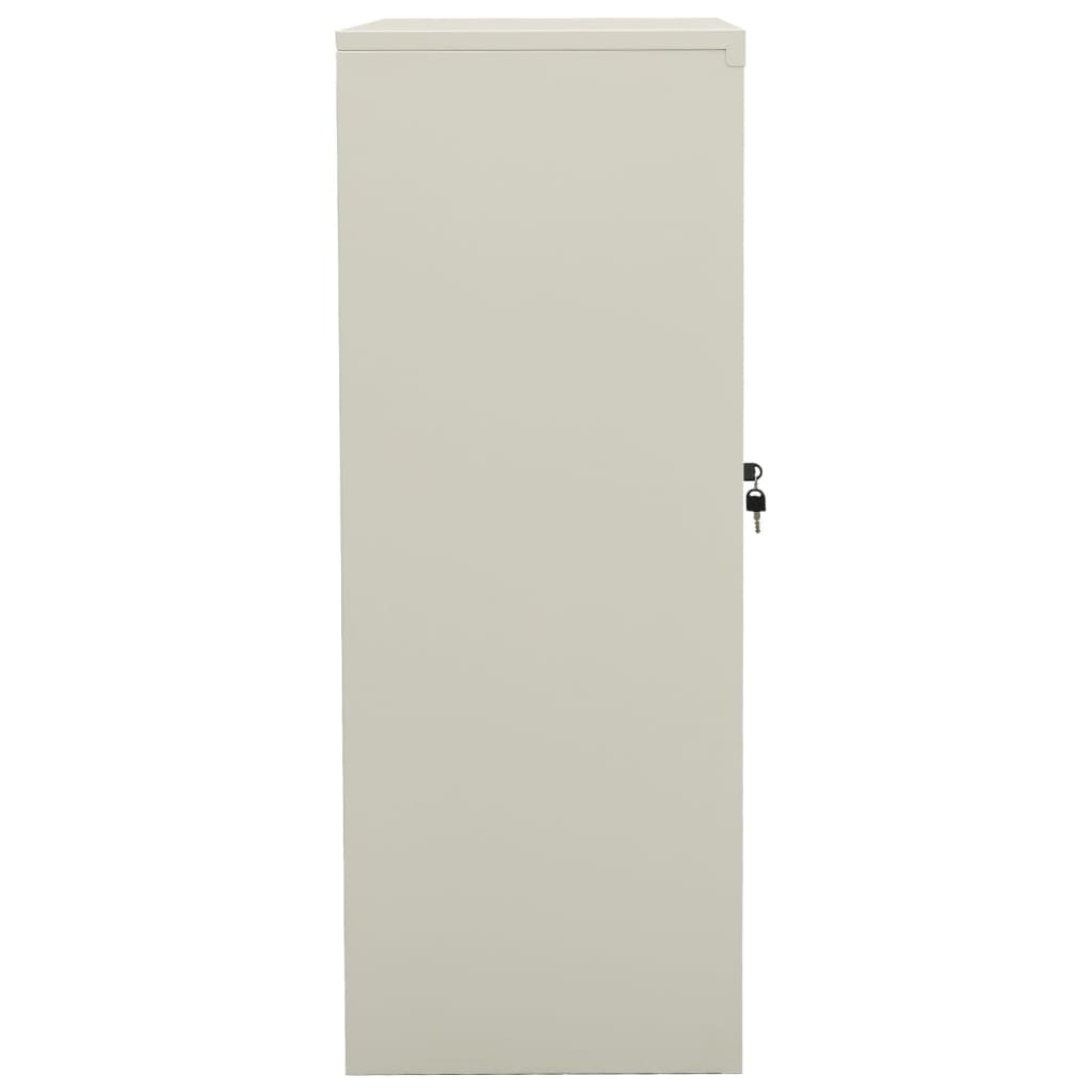 Kantoorkast Staal Lichtgrijs 90 x 40 x 105 cm Zonder plantenbak