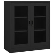 Kantoorkast staal 90x40x105 cm antraciet