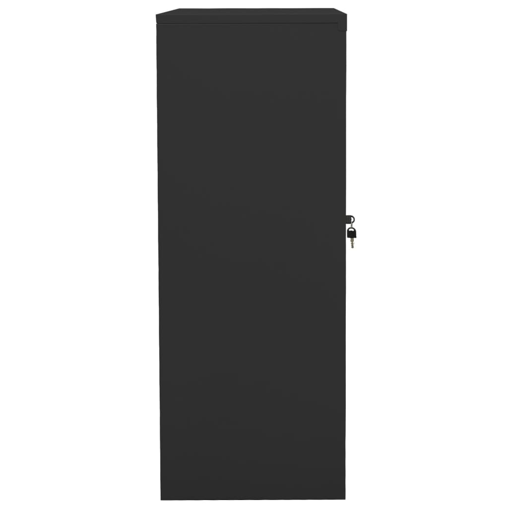 Kantoorkast Staal Kleurig Antraciet 90 x 40 x 105 cm