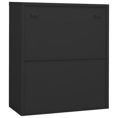 Kantoorkast Staal Kleurig Antraciet 90 x 40 x 105 cm