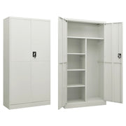 Lockerkast 90x40x180 cm staal zwart