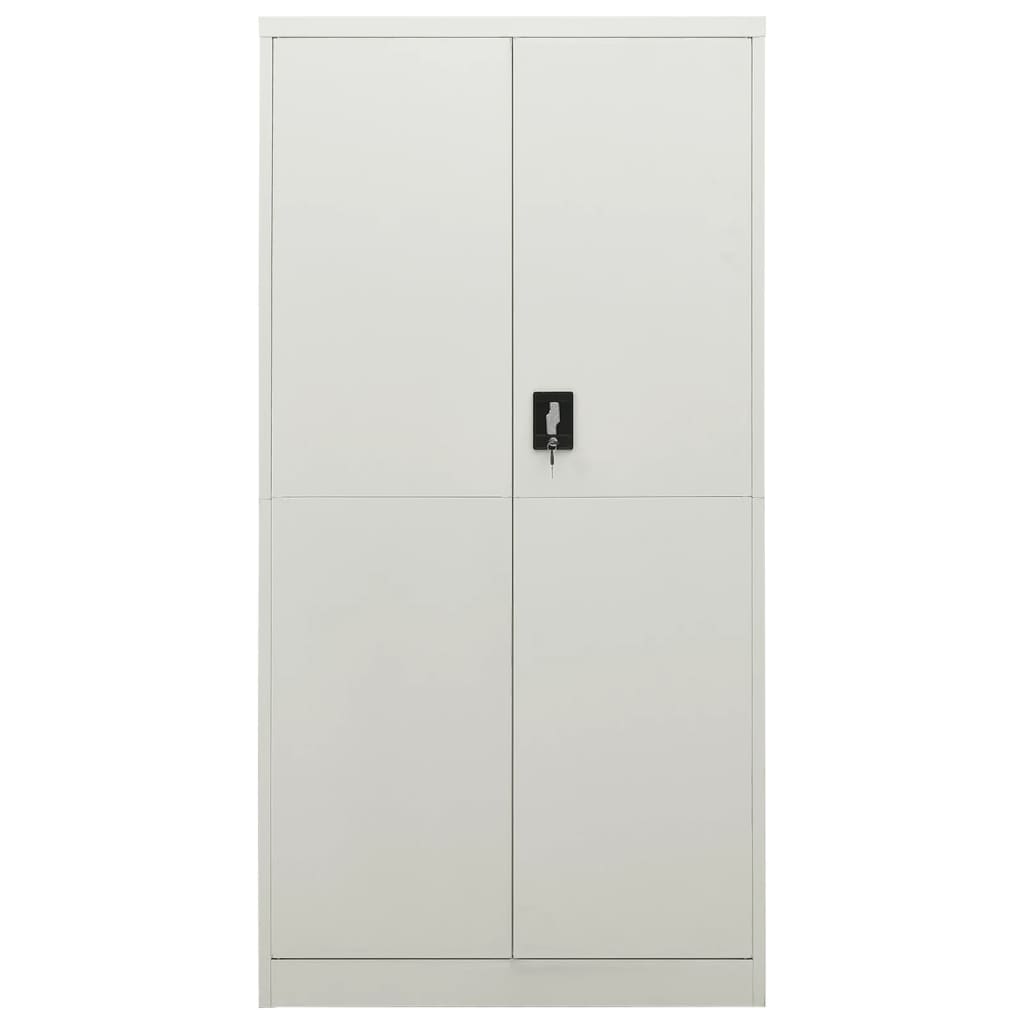 Lockerkast 90X40X80 Cm Staal Lichtgrijs
