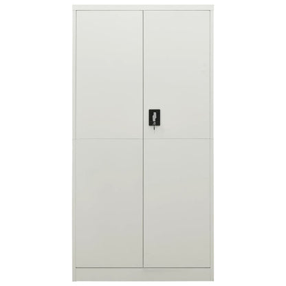 Lockerkast 90X40X80 Cm Staal Lichtgrijs