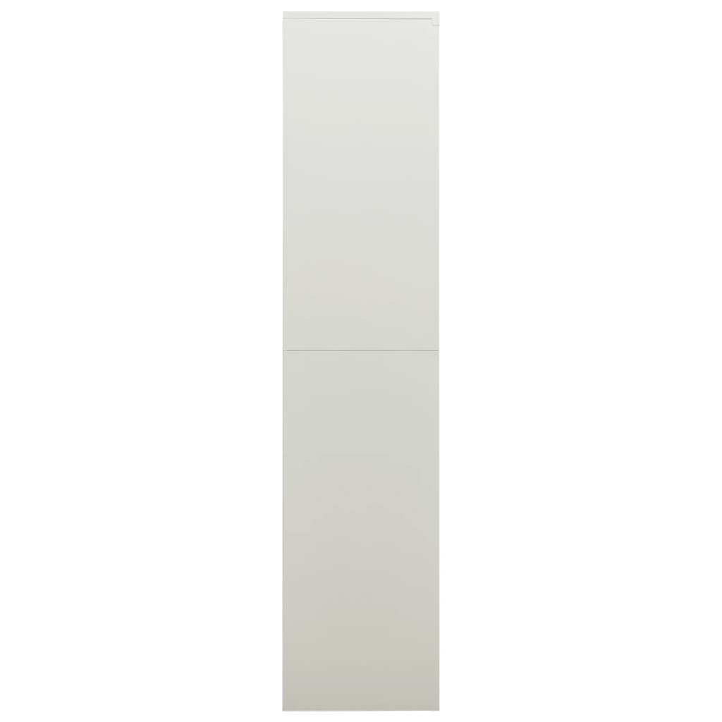 Lockerkast 90X40X80 Cm Staal Lichtgrijs
