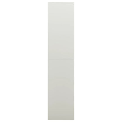 Lockerkast 90X40X80 Cm Staal Lichtgrijs