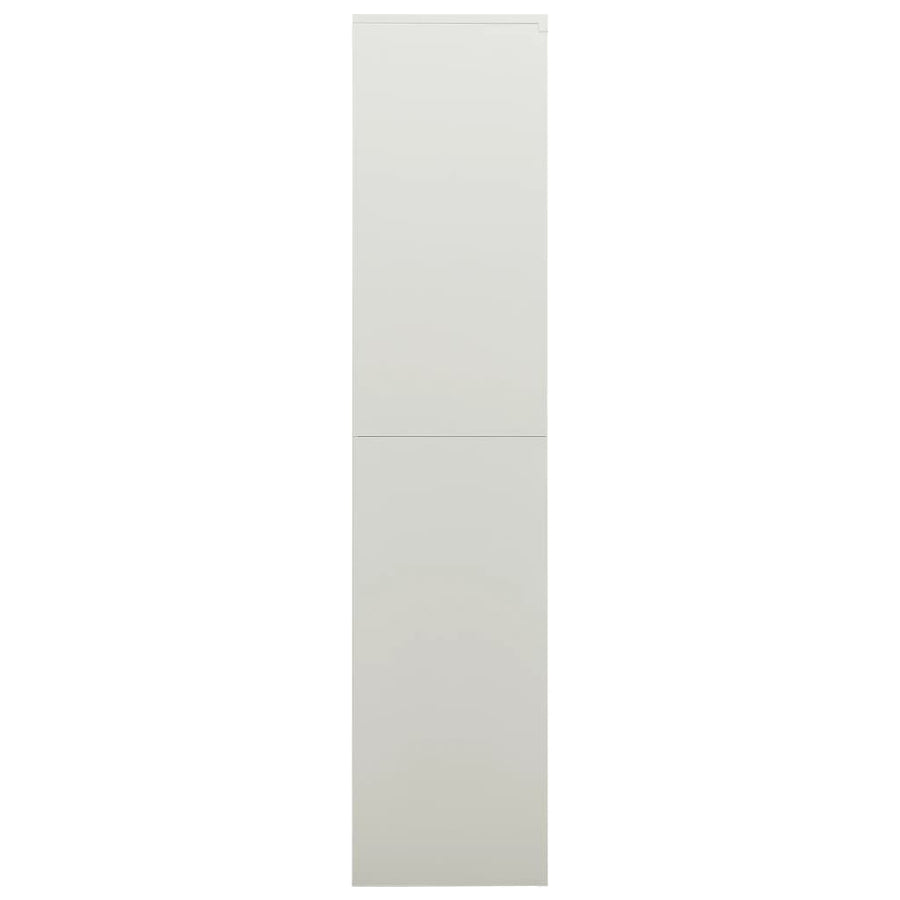 Lockerkast 90X40X80 Cm Staal Lichtgrijs