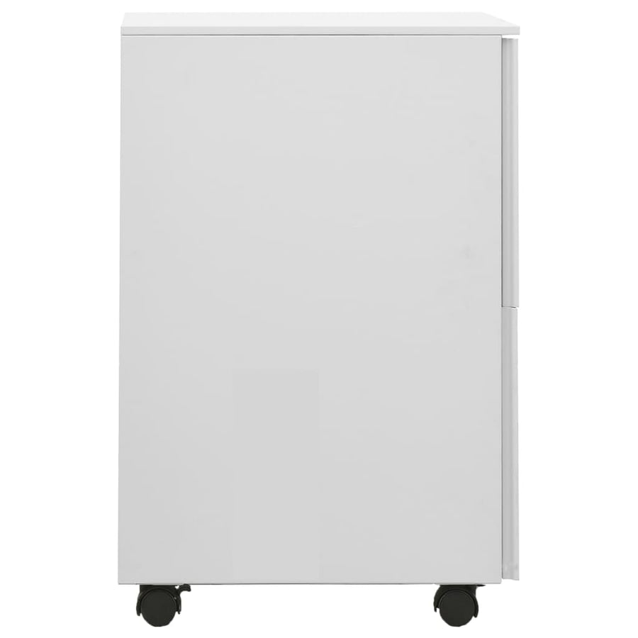 Ladeblok Verrijdbaar 39X45X67 Cm Staal Lichtgrijs