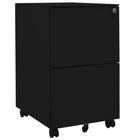 Mobile pedestal 39x45x67 cm steel black