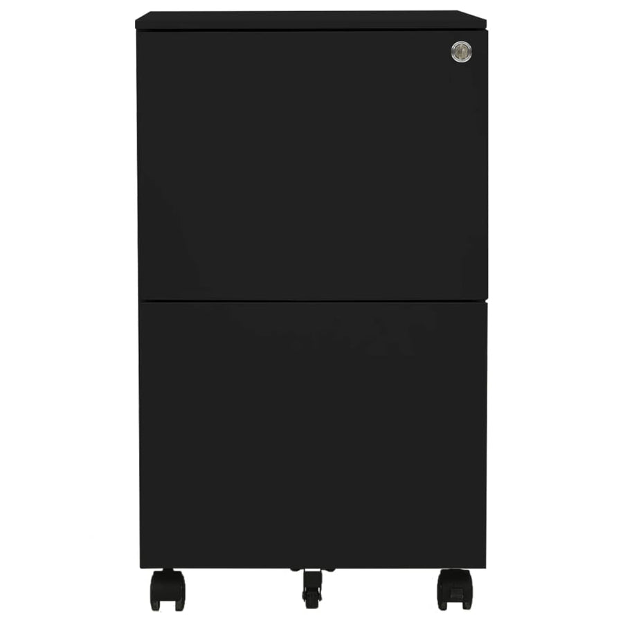Ladeblok Verrijdbaar 39X45X67 Cm Staal Zwart