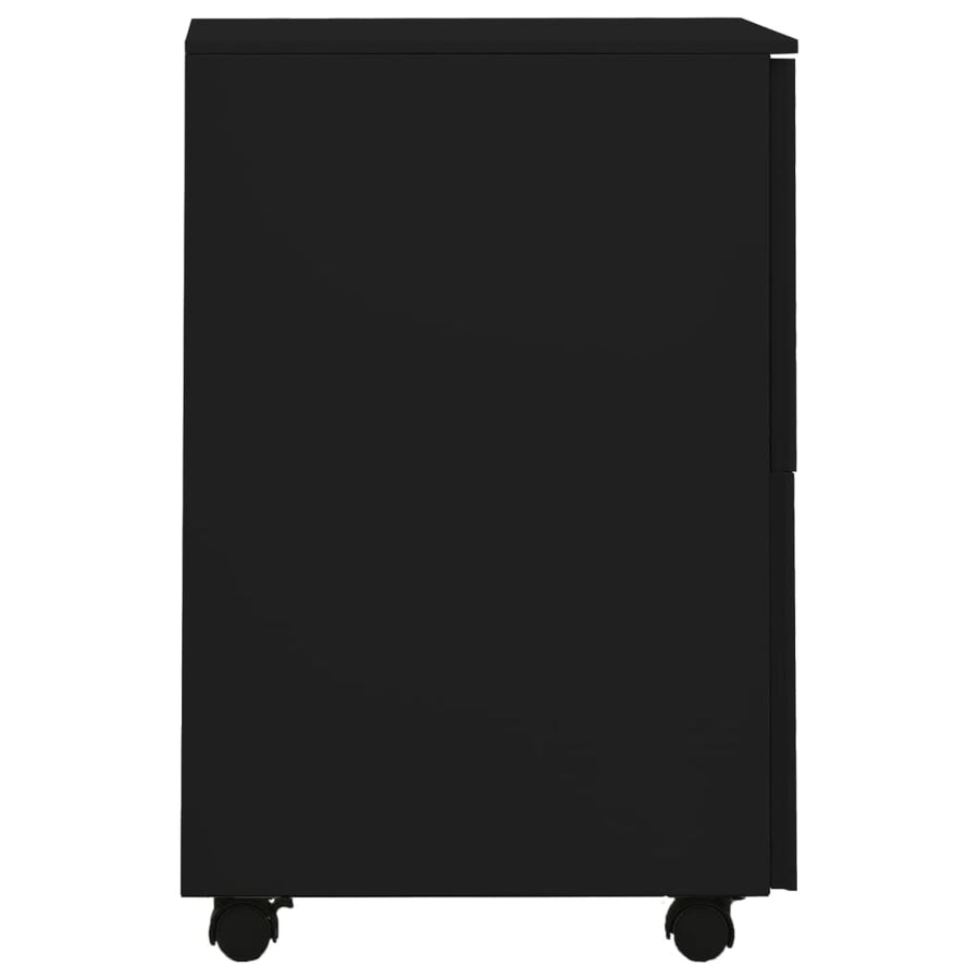 Ladeblok Verrijdbaar 39X45X67 Cm Staal Zwart