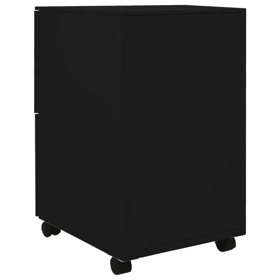 Ladeblok Verrijdbaar 39X45X67 Cm Staal Zwart