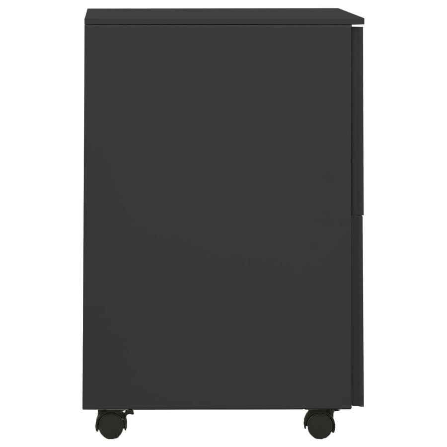Ladeblok Verrijdbaar 39X45X67 Cm Staal Kleurig Antraciet