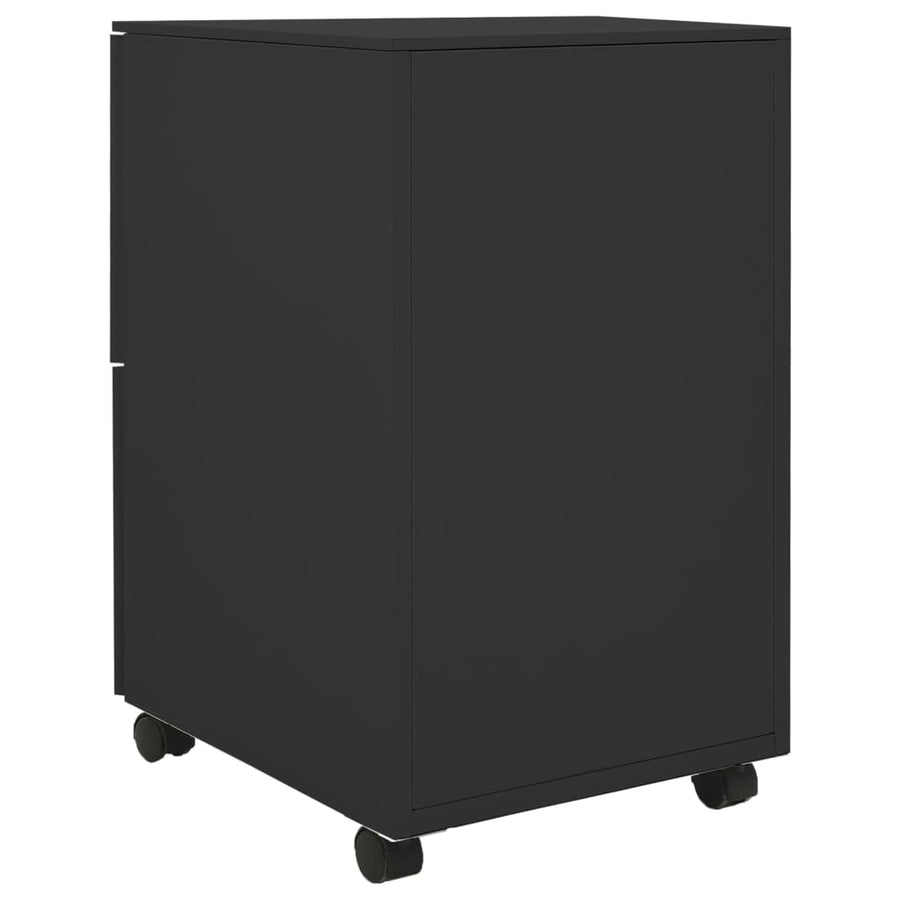 Ladeblok Verrijdbaar 39X45X67 Cm Staal Kleurig Antraciet
