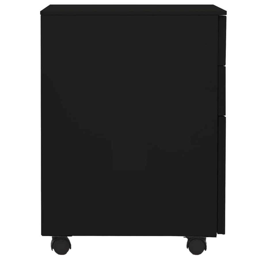 Ladeblok Verrijdbaar 39X45X60 Cm Staal Zwart