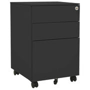Mobile drawer unit 39x45x60 cm steel anthracite