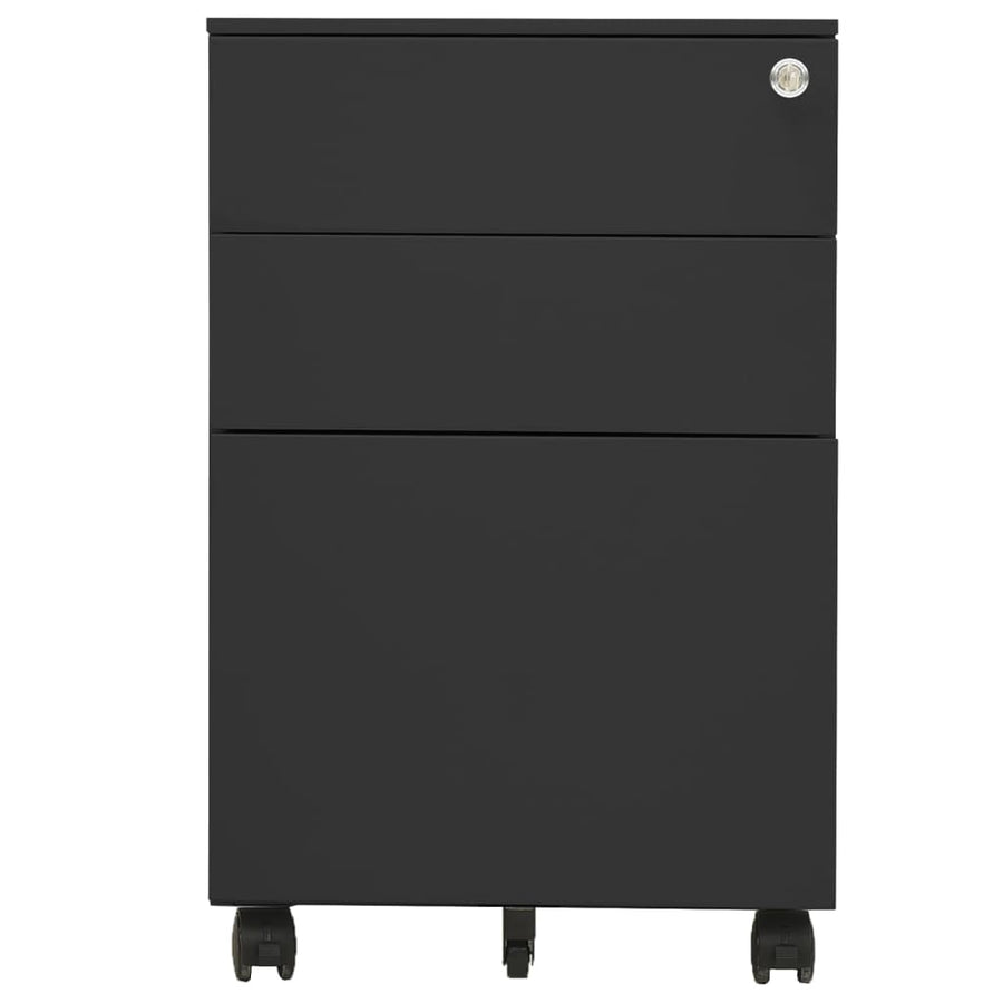 Ladeblok Verrijdbaar 39X45X60 Cm Staal Kleurig Antraciet