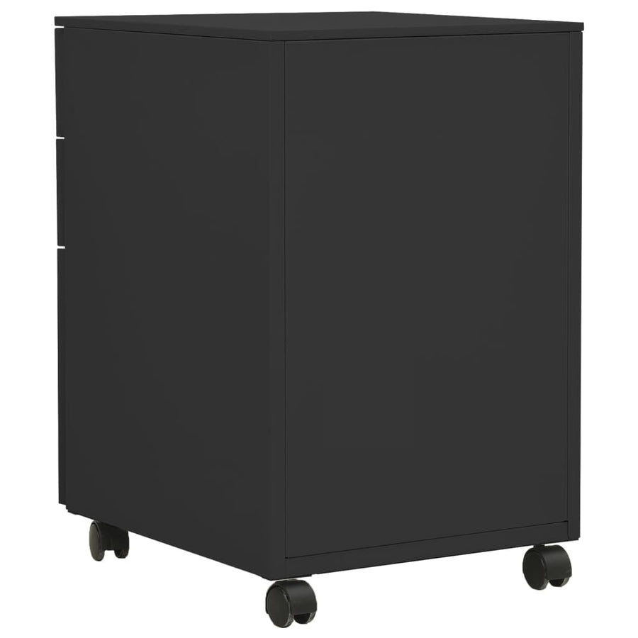Ladeblok Verrijdbaar 39X45X60 Cm Staal Kleurig Antraciet