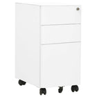 Mobile drawer unit 39x45x59 cm steel white