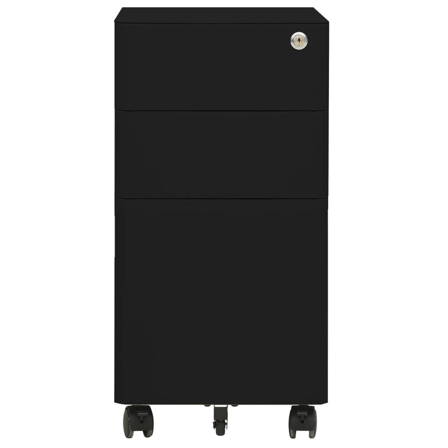 Ladeblok Verrijdbaar 30X45X59 Cm Staal Zwart